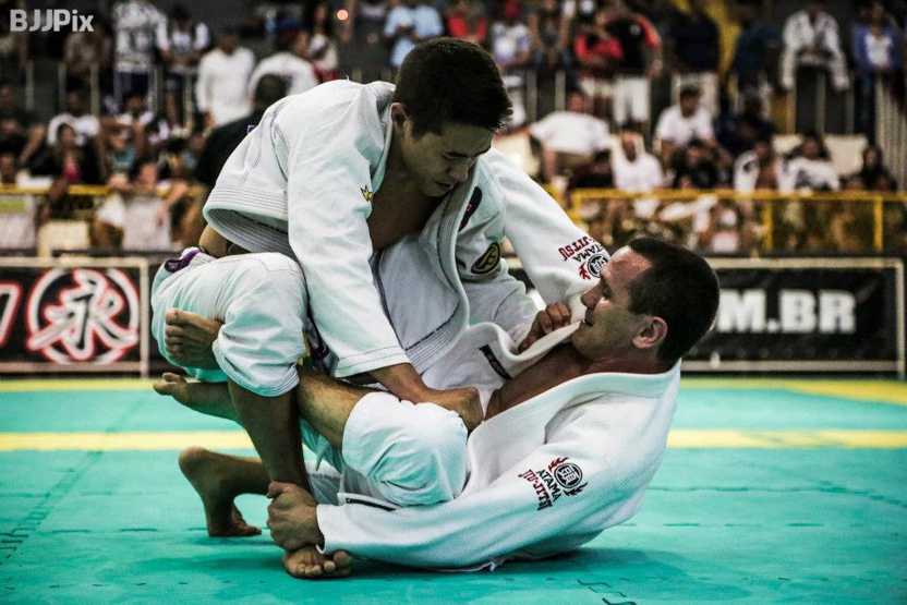 Coach Sam competes in Jiu Jitsu in Brazil.